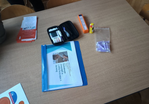 Przedmioty wykorzystane podczas szkolenia