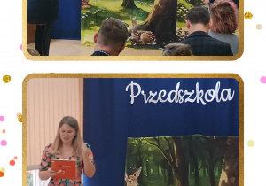 Przemówienie Pani Prezes S.M. Jagiełły oraz przedstawiciela Rady Rodziców