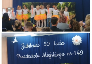 Występ artystyczny grupy starszaków