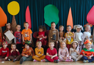 Grupa II w strojach jesiennych