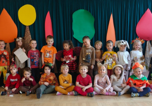 Grupa II w strojach jesiennych