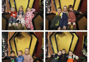 Dzieci z grupy II pozują do zdjęcia