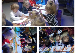 Dzieci rysują wymarzone prezenty