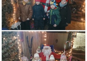 Dzieci z grupy III ze Św. Mikołajem