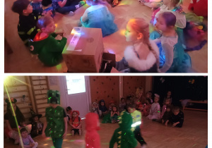 Dzieci biorą udział w konkursie