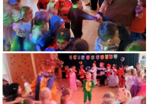 Dzieci tańczą w kole