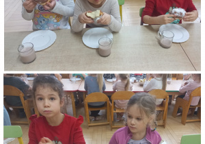 Wspólny posiłek dzieci