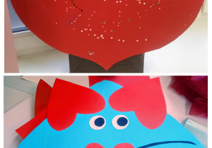 Prace wykonane na Konkurs Walentynkowy