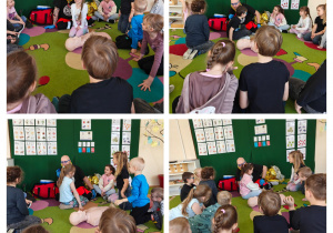 Dzieci badane przez prowadzącego