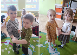 Przedszkolaki uczą się zakładać opatrunki