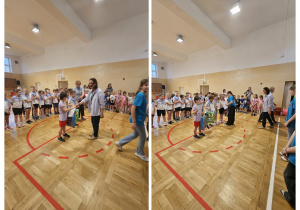 Wręczenie dyplomów na spartakiadzie
