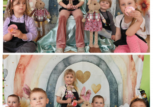 Dzieci z grupy II pozują do zdjęcia