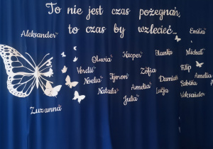 Dekoracja na pożegnanie starszaków